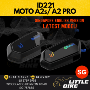 Id Id221 moto a2S / PRO motorcycle helmet intercom