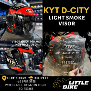 KYT Light smoke Visor
