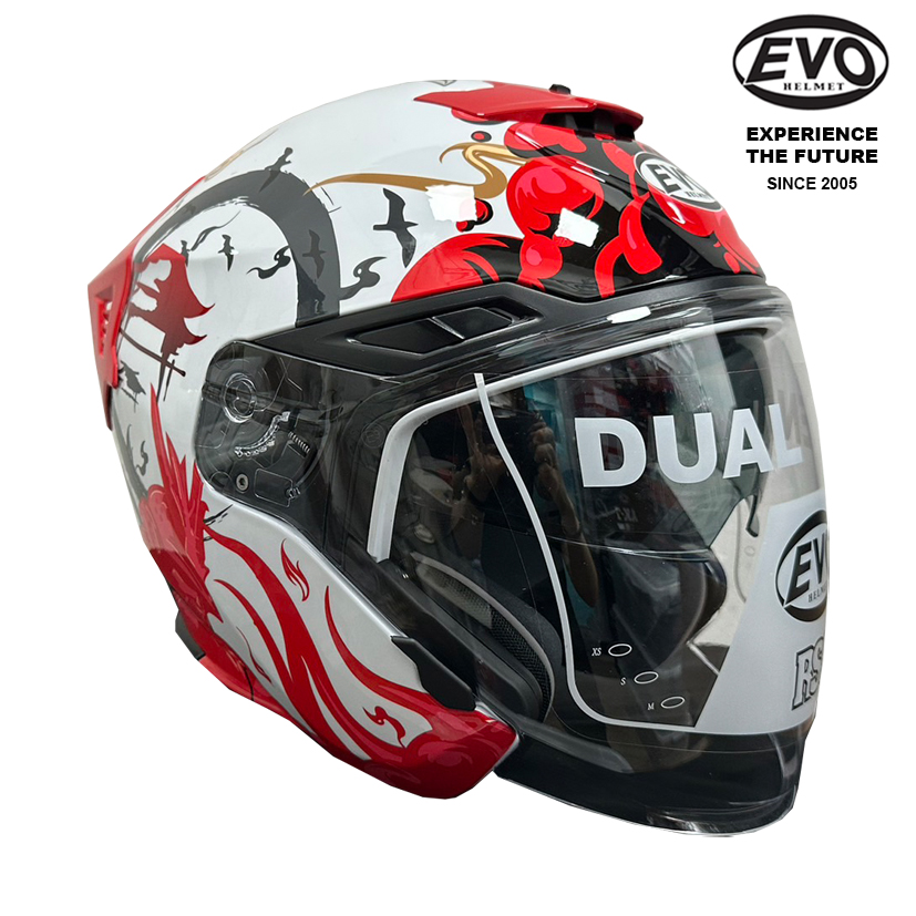 PSB Approved EVO RS9 Samurai Gloss Red Limited Edition - Little Bike