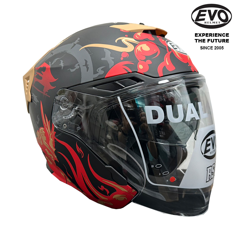 PSB Approved EVO RS9 Samurai Matt Red Gold Limited Edition