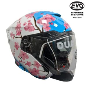 PSB Approved EVO RS9 Sakura Glossy White Baby Blue