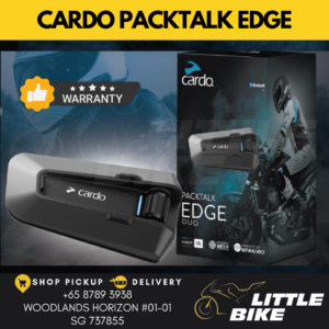 Cardo packtalk edge Single / duo motorcycle helmet Bluetooth intercom jbl