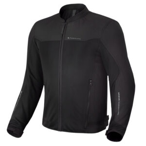 SHIMA OPENAIR Men Black Mesh Jacket