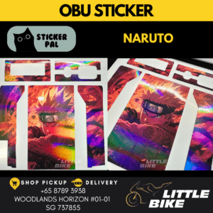OBU motorcycle sticker NARUTO decal vinyl skin wrap