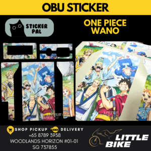 OBU motorcycle sticker ONE PIECE Wano decal vinyl skin wrap