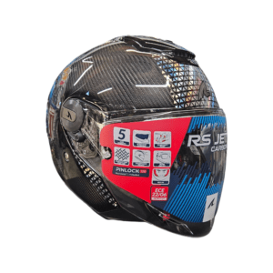 SHARK RS jet Carbon Ikonic Carbon Iridescent Carbon Helmet (DID)