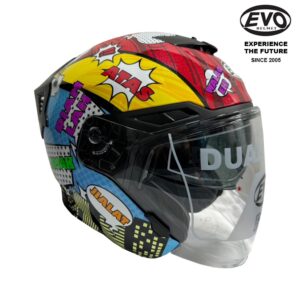 PSB Approved Motorcycle helmet EVO RS9 Singlish