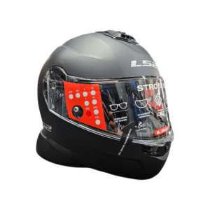LS2 Strobe 2 Matt Black Motorcycle helmet ECE22.06