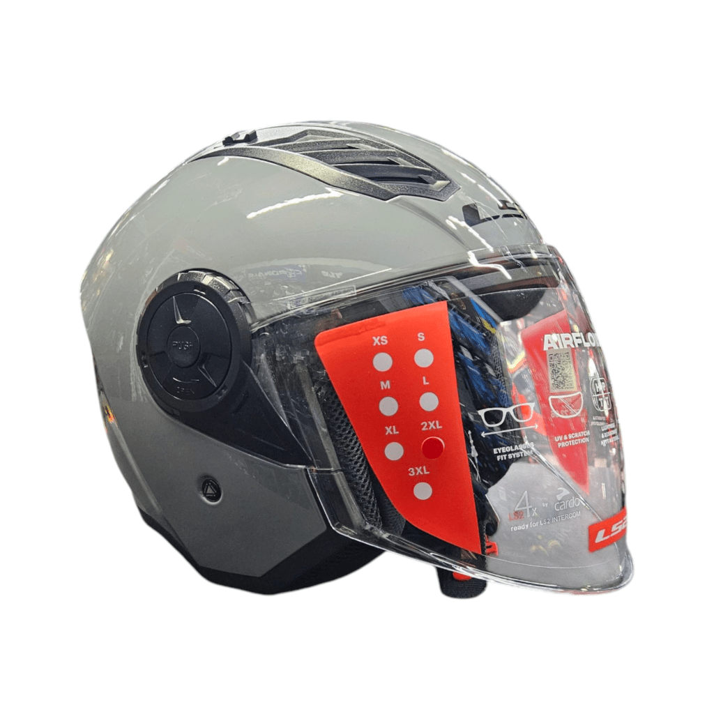 Jethelm LS2 Airflow nardo grey