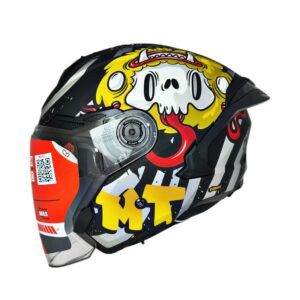 Limited Edition MT Helmets Cosmo SV Critterdelic B2 Matt