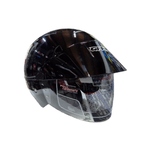 GPR GK09E Solid Black Half Cap Psb Approved