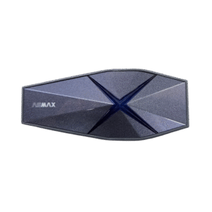 ASMAX F1 PRO Gloss Grey Motorcycle Bluetooth mesh intercom