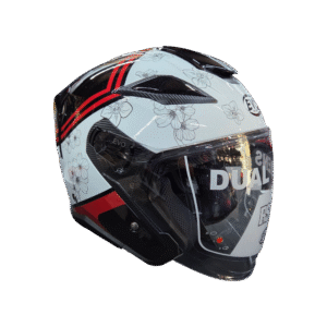 ECE 22.06 Motorcycle helmet EVO RS10 Sakura Black Pink