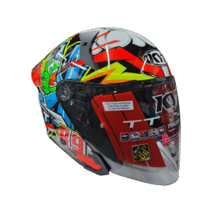 PSB Approved KYT TTR-JET Super Kip 2.0 Double visor Sun visor Motorcycle helmet