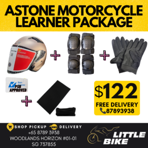 PSB Approved ASTONE Motorcycle Learner Package