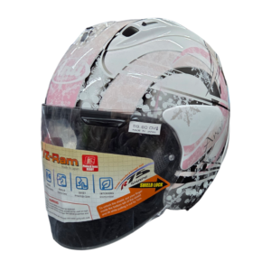 ARAI VZ ram Snow Dome Pink PSB Approved