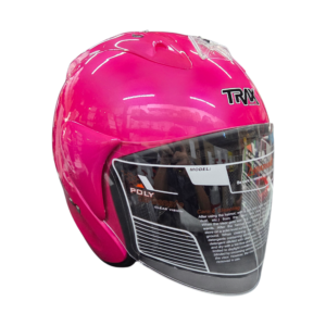 PSB Approved Trax TR03ZR Deep Pink Motorcycle helmet