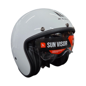 MT Helmets Le Mans 2 SV Solid A0 Pearl Gloss White