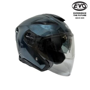 ECE 22.06 Motorcycle helmet EVO RS10 Glossy Midnight Glittering