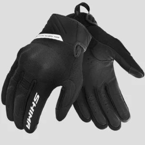 SHIMA SONIC Short Glove Black White