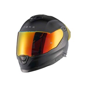 NEXX HELMET Y.100R Subsonic Matt Black Red ECE22.06