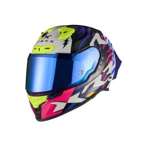 NEXX HELMET X.R3R Ziger Gloss Purple Blue ECE22.06