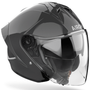 Airoh H21 jet helmet Gloss Dark Grey ECE22.06