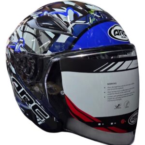 ARC Helmets XRS Arrow Black Blue ECE22.06