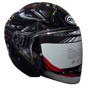 ARC Helmets XRS Gloss black ECE22.06